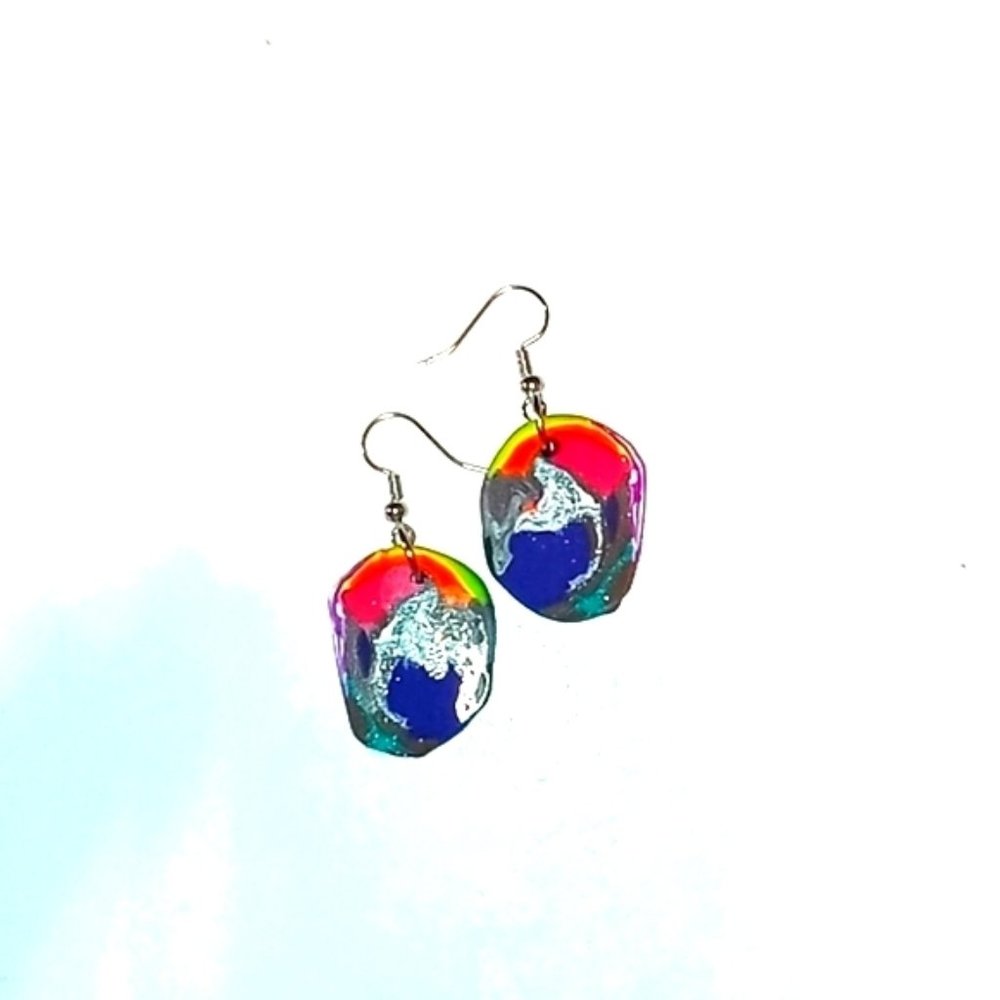 Clay earrings-Color Me Trendy